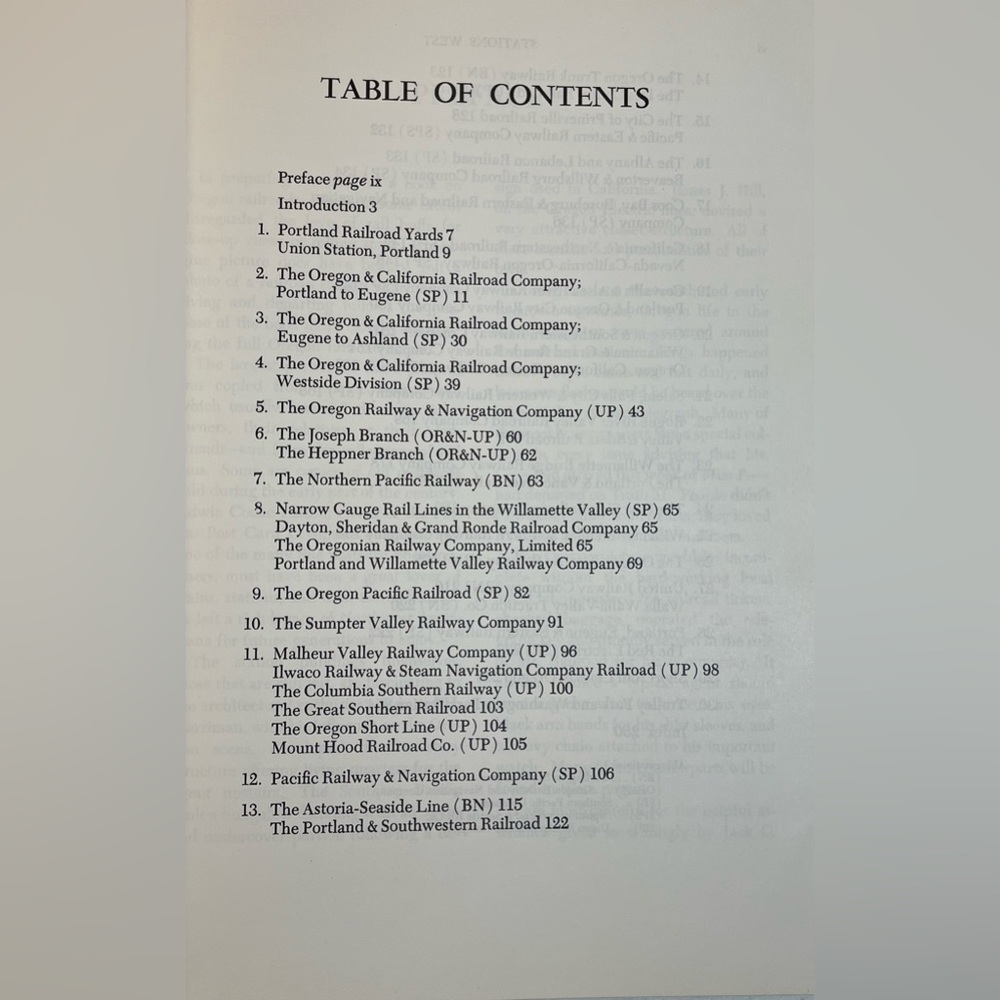 1978 Hardcover Book. Stations West, the Story of the Oregon Railways. Good cond. - Picture 6 of 6